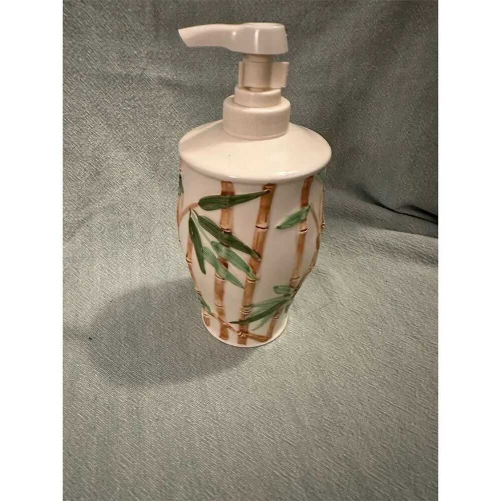 Consolidated Brass/CB Panda Ceramic Soap Dispenser Whimsical Bathroom Decor